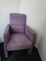 Fauteuil, Paarse op wieltjes, Ophalen