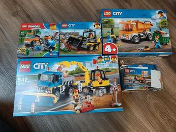 Diverse Lego sets - 10750 - 60219 - 60220 - 60152 - 30357 beschikbaar voor biedingen