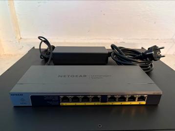 Netgear GS108PP switch PoE+ beschikbaar voor biedingen