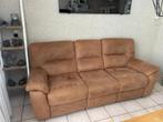 Bijna nieuw bankstel / 3 zits bank, Huis en Inrichting, Ophalen, Overige materialen, Driepersoons, 75 tot 100 cm