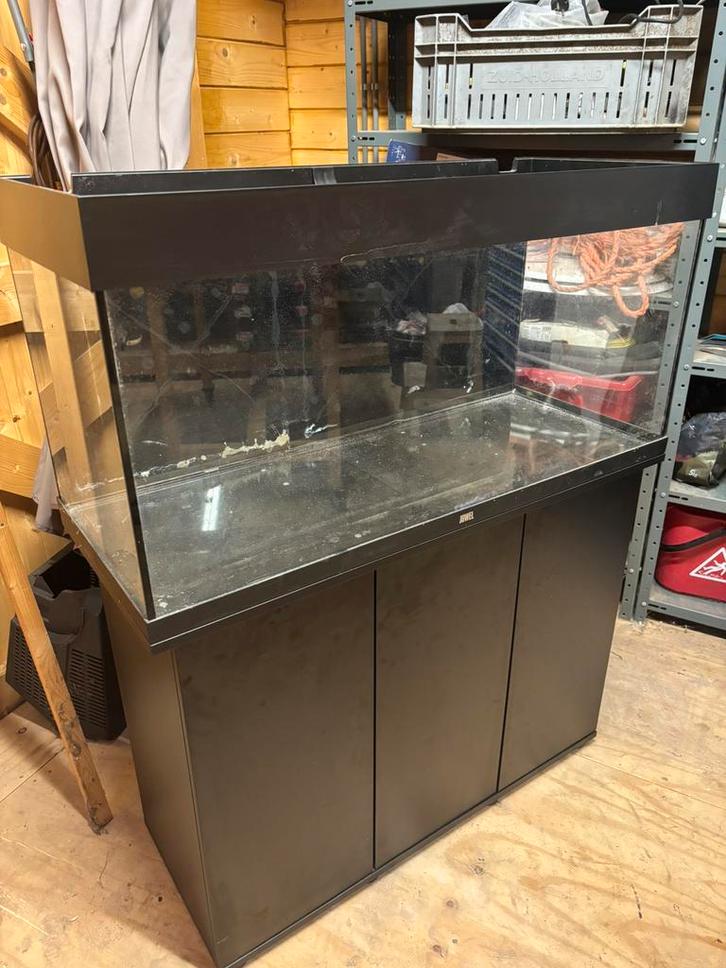 Juwel Rio 180 met kast, Dieren en Toebehoren, Vissen | Aquaria en Toebehoren, Gebruikt, Leeg aquarium, Ophalen