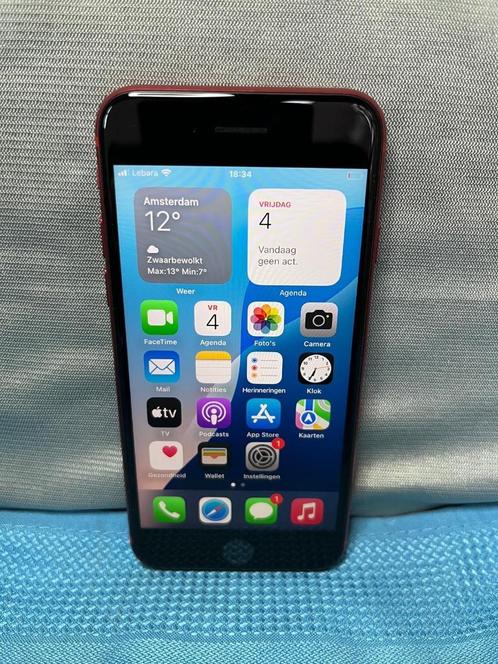 iPhone SE 2020 64GB Rood Tweedehands - €125, Telecommunicatie, Mobiele telefoons | Overige merken, Zo goed als nieuw, Overige modellen