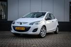 Mazda 2 1.3 75pk 5D 2011 Wit, Auto's, Voorwielaandrijving, Euro 5, Stof, 74 pk