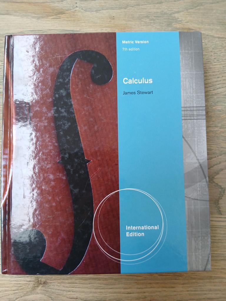 Calculus van James Stewart metric version 7th edition, Ophalen of Verzenden, Zo goed als nieuw, Overige niveaus, Engels