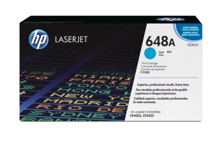HP LaserJet 648A (CE261A) Cyan toner cartridge, Computers en Software, Printerbenodigdheden, Nieuw, Cartridge, Ophalen of Verzenden