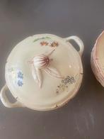 Franse schaal en bordjes, Antiek en Kunst, Curiosa en Brocante, Ophalen of Verzenden