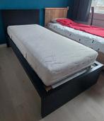 bed (90/200) inclusief matras, Ophalen, Gebruikt, 90 cm, Eenpersoons