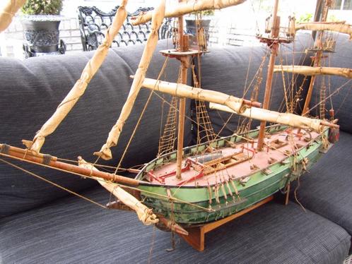 ZEIL SCHEPEN OUD VAN HOUT CLASSIC, Hobby en Vrije tijd, Modelbouw | Boten en Schepen, Overige merken, Ophalen of Verzenden
