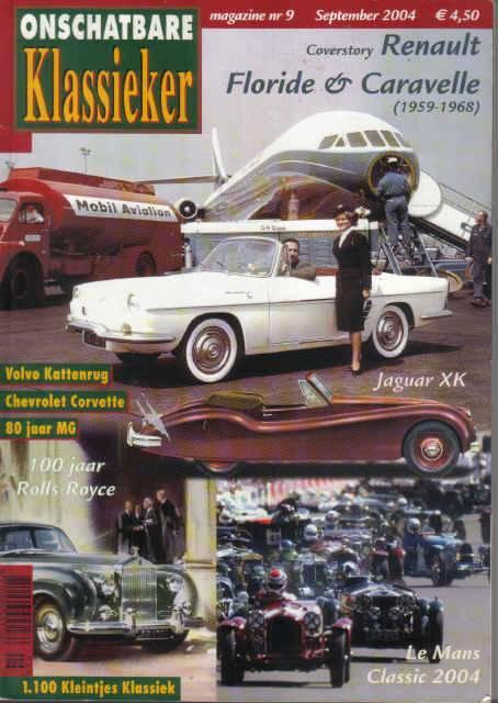 OK 9 2004 : Renault Floride & Caravelle - Volvo PV544 - MG, Boeken, Auto's | Folders en Tijdschriften, Gelezen, Algemeen, Ophalen of Verzenden