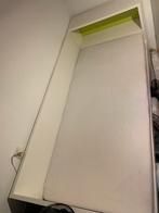 Bed, Huis en Inrichting, Slaapkamer | Bedden, Ophalen, 90 cm, Eenpersoons, Wit