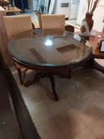 Mooie Ronde Antieke Eettafel., Ophalen