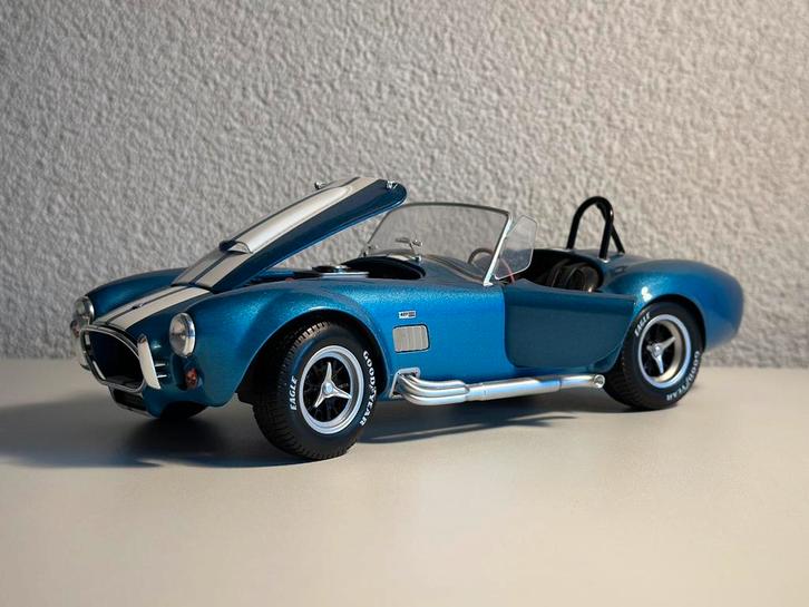 Solido 1:18 shelby cobra, Hobby en Vrije tijd, Modelauto's | 1:24, Zo goed als nieuw, Overige merken, Ophalen of Verzenden