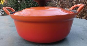 LE CREUSET gietijzeren pan faitout 20 cm (G101) beschikbaar voor biedingen