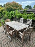 Select garden tuinset 7-delig, Tuin en Terras, Tuinsets en Loungesets, Ophalen, Gebruikt, 6 zitplaatsen, Teakhout