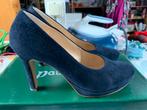 Donkerblauwe Pumps Maat 38 - Zo Goed Als Nieuw!, Ophalen of Verzenden, Zo goed als nieuw, Blauw, Pumps