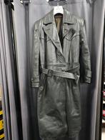 Vintage Leren Jas Wehrmacht Stijl, Ophalen of Verzenden