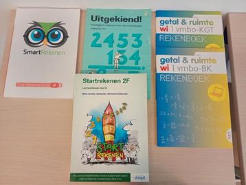 Schoolboeken rekenen diverse methoden beschikbaar voor biedingen
