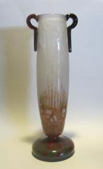 Le Verre Francais cameo glas vaas, Schneider ALGEN 31,5 H, Antiek en Kunst, Antiek | Glas en Kristal, Ophalen of Verzenden
