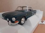 Volkswagen Karmann Ghia Typ34 Sea Blue/White top-Norev 1:18