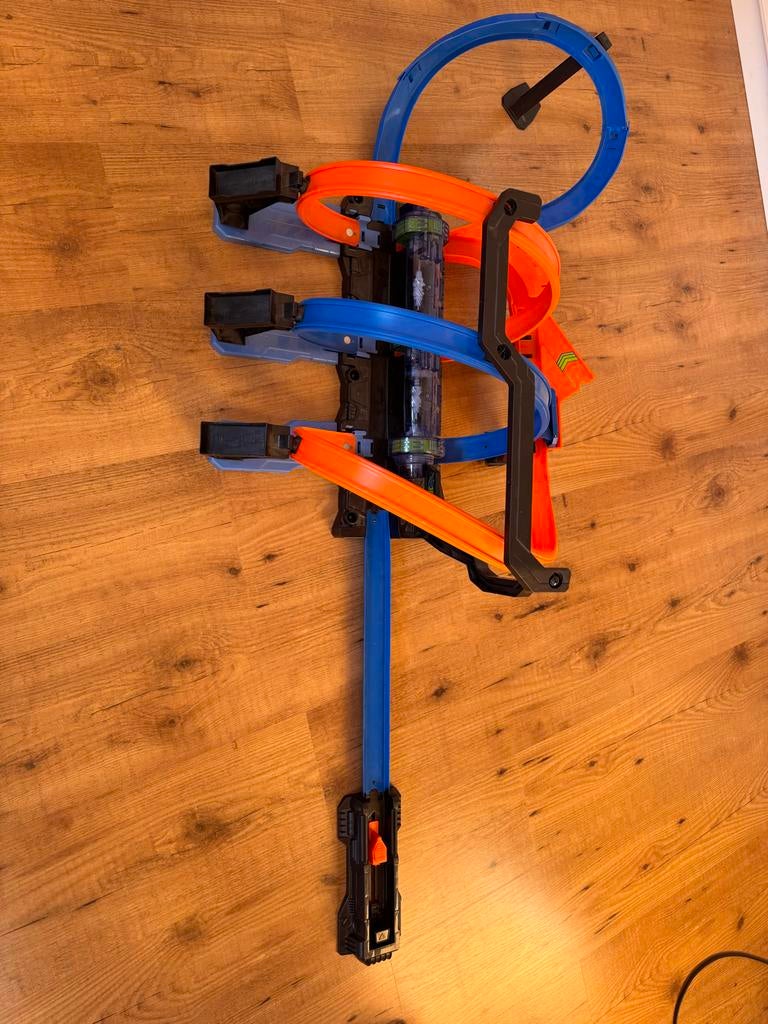 Hot Wheels Kurkentrekker Racebaan, Kinderen en Baby's, Speelgoed | Racebanen, Ophalen, Hot Wheels, Racebaan, Gebruikt