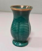 Zeldzame Vintage VEB Steinbach Vaas Turquoise Keramiek 15 cm, Antiek en Kunst, Antiek | Vazen, Ophalen of Verzenden