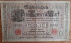 Duitsland Reichsbank, 1000 Mark 1910, Postzegels en Munten, Bankbiljetten | Europa | Niet-Eurobiljetten, Duitsland, Ophalen of Verzenden