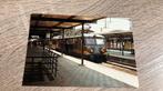 Oude foto trein B2556 jaar 1986 station, Ophalen of Verzenden, Zo goed als nieuw, Trein, Kaart of Prent