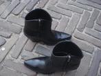GRATIS VERZENDEN ZWARTE COOLE SENDRA COWBOYLAARZEN 39, Hoge laarzen, Verzenden, Zwart, Zo goed als nieuw