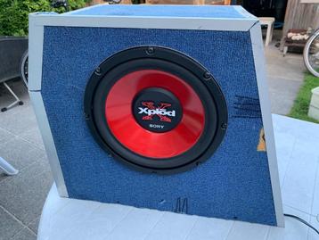 Sony Xplod Subwoofer Box – Krachtig geluid voor in de auto beschikbaar voor biedingen