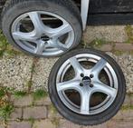 Chrome velgen 2 stuks, Auto-onderdelen, Banden en Velgen, Ophalen, Gebruikt, Velg(en), 16 inch