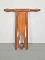 Antiek engelse opvouwbare laarzenknecht, ca. 1950 Hout, N, Ophalen of Verzenden, N, N