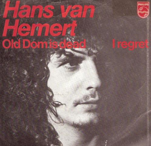 Hans van Hemert - Old Dom Is Dead - NEDERPOP 1972, Cd's en Dvd's, Vinyl Singles, Gebruikt, Pop, Ophalen