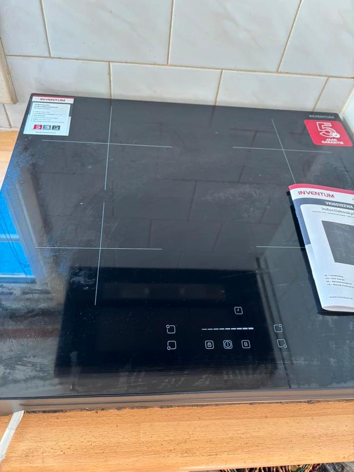 Inventum inductie kookplaat, nieuw, Witgoed en Apparatuur, Kookplaten, Nieuw, Vrijstaand, Inductie, 4 kookzones, Ophalen of Verzenden