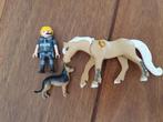 Playmobil politie en hond plus paard, Kinderen en Baby's, Speelgoed | Playmobil, Ophalen, Gebruikt