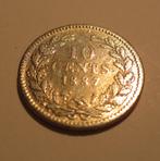 10 cent Nederland jaar 1887, Koning Willem III, Zilver, Ophalen of Verzenden, 10 cent