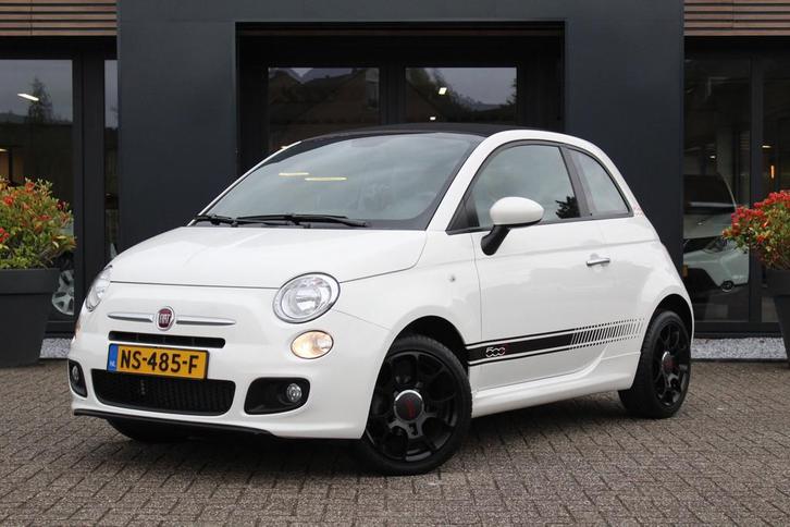 Fiat 500C 1.2 SenS Lounge Airco-Navi-Pdc (bj 2014), Auto's, Fiat, Te koop, 500C, ABS, Airbags, Airconditioning, Boordcomputer