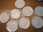 8 Royal Copenhagen ontbijtborden - 19 cm, Ophalen of Verzenden, Gebruikt