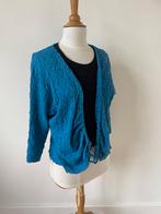 Ophilia: Hemelsblauw, kort vestje. Maat 2=L, Kleding | Dames, Blauw, Maat 42/44 (L), Ophalen of Verzenden, Zo goed als nieuw