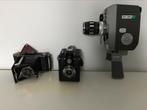 2 oude fotocamera en 1 oude filmcamera, Verzamelen, Fotografica en Filmapparatuur, Filmcamera, Ophalen of Verzenden
