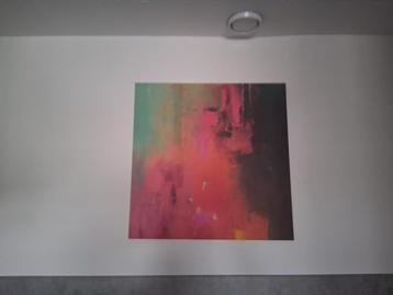 Kleurrijk Abstract Schilderij - Studio Allee beschikbaar voor biedingen