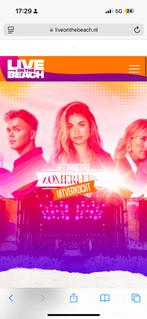 Live on the beach 6 September, Tickets en Kaartjes, Evenementen en Festivals, Eén persoon