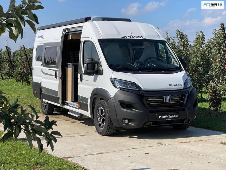 Pössl Trenta 640 9-Traps Automaat 3x Solar/Omvormer/Zeer Co, Caravans en Kamperen, Campers, Bedrijf, tot en met 3, Pössl, Diesel