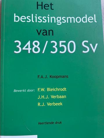 Beslissingsmodel 348/350 Sv - F.A.J. Koopmans beschikbaar voor biedingen