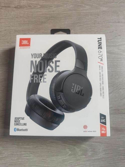 JBL Tune 670 NC, Audio, Tv en Foto, Koptelefoons, Zo goed als nieuw, Op oor (supra aural), Overige merken, Draadloos, Bluetooth