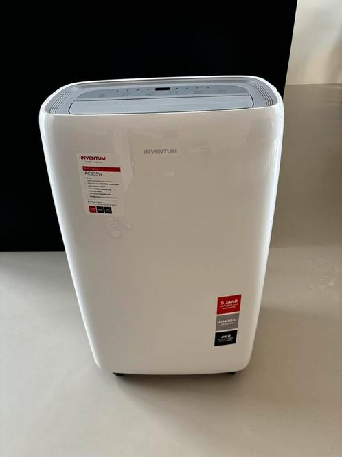Inventum AC905W mobiele airco 80m3, 9000 BTU, Witgoed en Apparatuur, Airco's, Zo goed als nieuw, Ventileren, Afstandsbediening