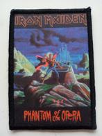 Iron Maiden  vintage  1980 Phantom Of The Opera patch 148, Verzamelen, Verzenden, Nieuw, Kleding
