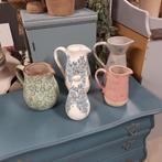 Landelijk, stoere kannen, kruiken, vazen, decoratie, Overige kleuren, Aardewerk of Porselein, Nieuw, Ophalen of Verzenden