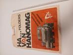 Vintage hanomag folder tas van autobeurs, Verzamelen, Ophalen of Verzenden, Gebruikt