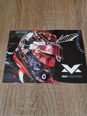 Te koop een max verstappen fotokaart 2025  beschikbaar voor biedingen