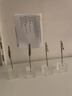 Memohouders - Set van 4, Ophalen of Verzenden, Zo goed als nieuw